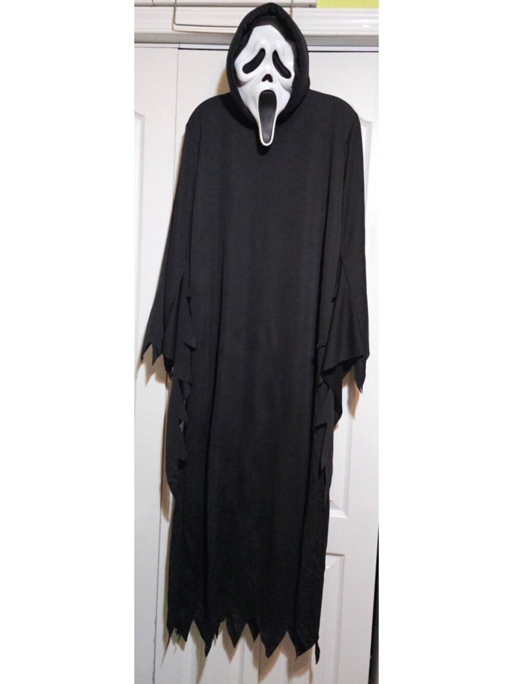 Ghostface Adult Costume Robe Shroud Mask Scream Halloween Movie Killer Horror